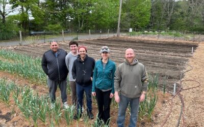 Spring is Here: Axial Volunteers at the Burlington Food Pantry Garden